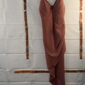 Windsor Mauve Long Dress With Split Size Medium Pre Owned Free Shipping